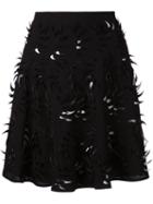 Iris Van Herpen Tooth Shaped Applique Skirt