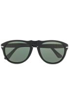 Persol Round Tinted Sunglasses - Black