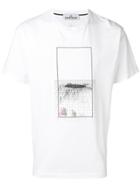 Stone Island Printed Crewneck T-shirt - White