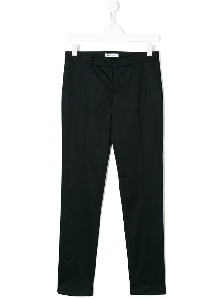 Dondup Kids Straight-leg Trousers - Blue