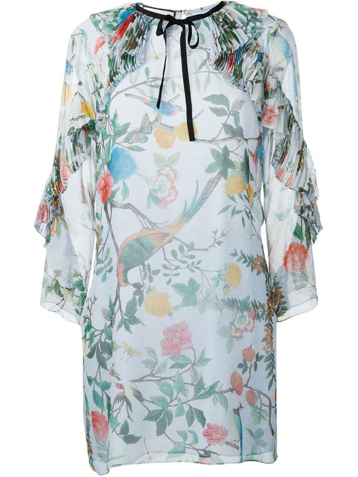 Gucci Floral Print Dress