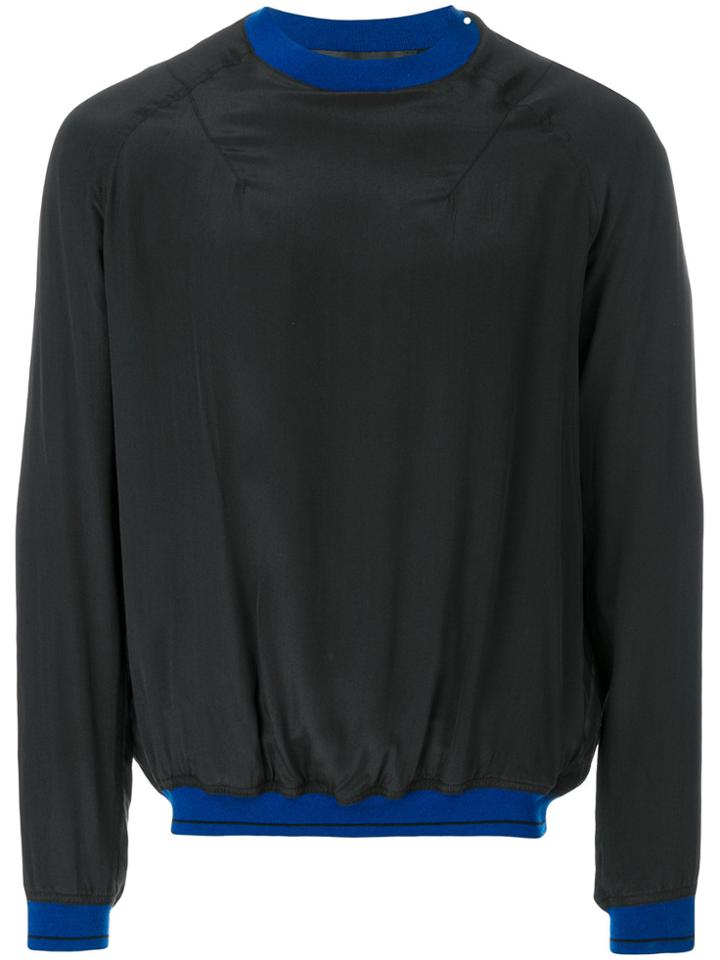 Haider Ackermann Contrast Sweatshirt - Black