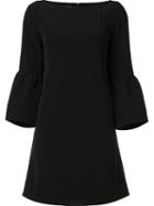 Lafayette 148 Boat Neck Flared Dress