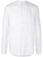 Transit Grandad Collar Shirt - White
