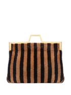 Fendi Large Shopper Tote - Brown