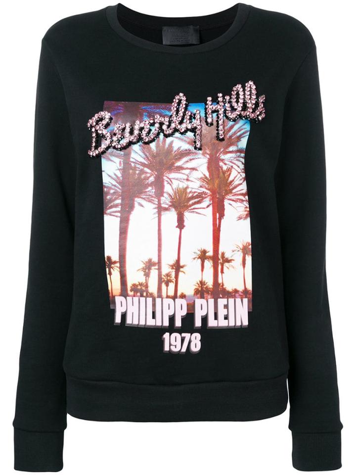 Philipp Plein Beverly Hills Graphic Sweatshirt - Black