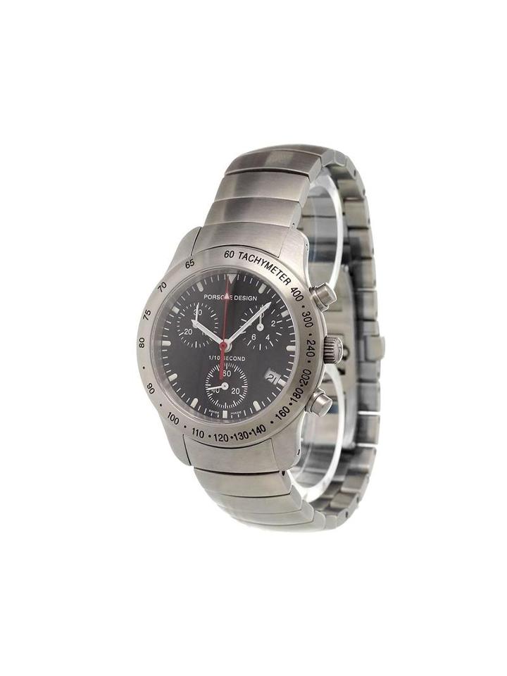 Porsche Design 'p10 Chronograph Black' Analog Watch, Adult Unisex, Stainless Steel