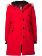 Canada Goose Loose Fitted Coat - Red