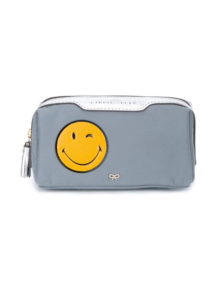 Anya Hindmarch 'wink Girlie Stuff' Beauty Case - Grey