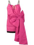 Nº21 Bow Detail Mini Dress - Pink