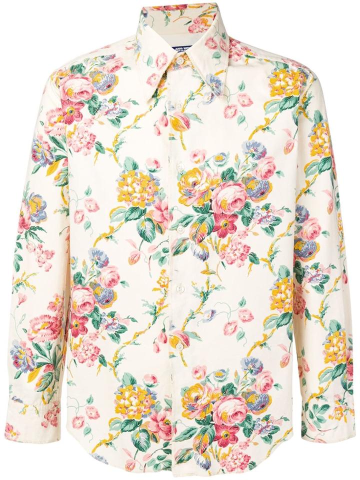 Junya Watanabe Comme Des Garçons Vintage Floral Shirt - Neutrals