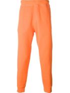 Dsquared2 Fluo Track Trousers, Men's, Size: S, Yellow/orange, Cotton
