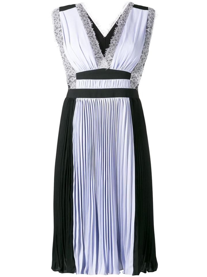 Three Floor Sky High Pleated Dress - Black