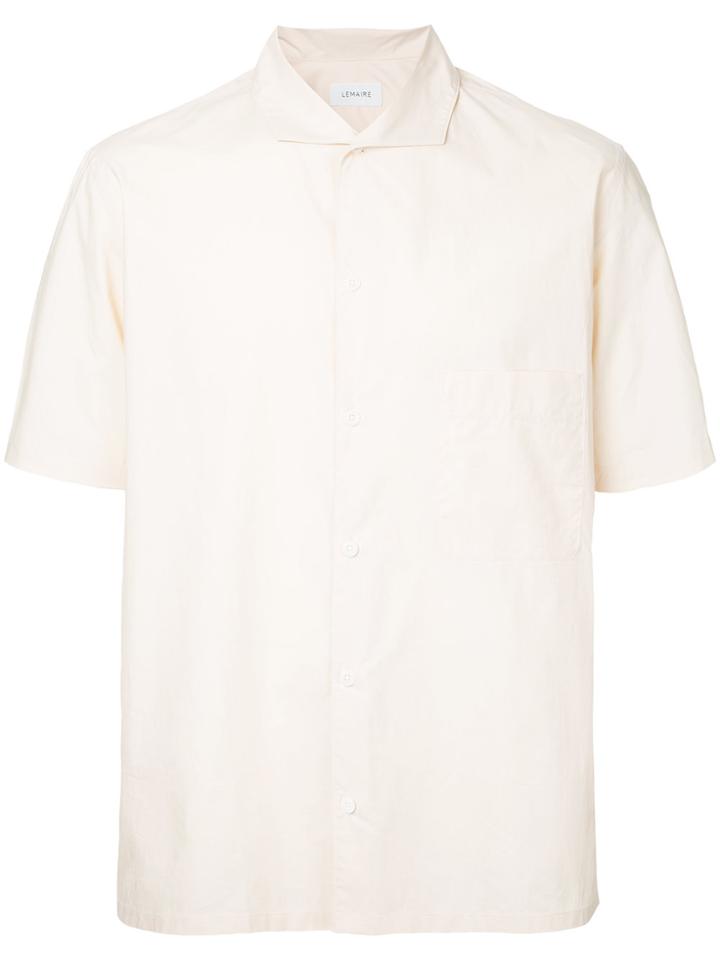 Officine Generale Raw Edge Shirt - White
