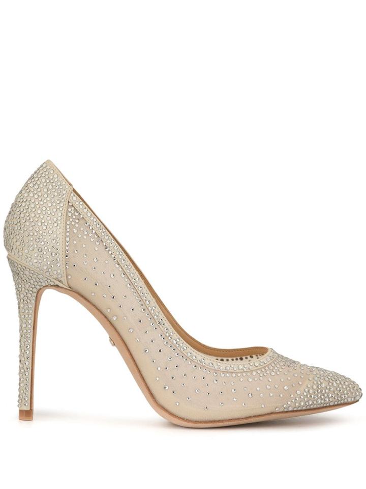 Badgley Mischka Weslee Embellished Pumps - Silver