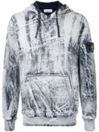 Stone Island - Kangaroo Pocket Hoodie - Men - Cotton - L, Blue, Cotton