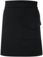 Georgia Alice 'night' Mini Skirt, Women's, Size: 8, Black, Nylon/polyester/viscose
