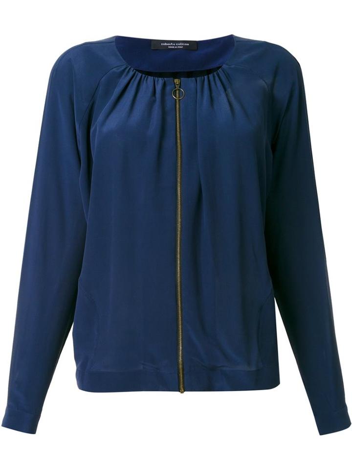 Roberto Collina Blouse Zipped Jacket