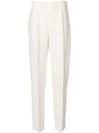 Moschino Vintage High Waist Tailored Trousers - Neutrals