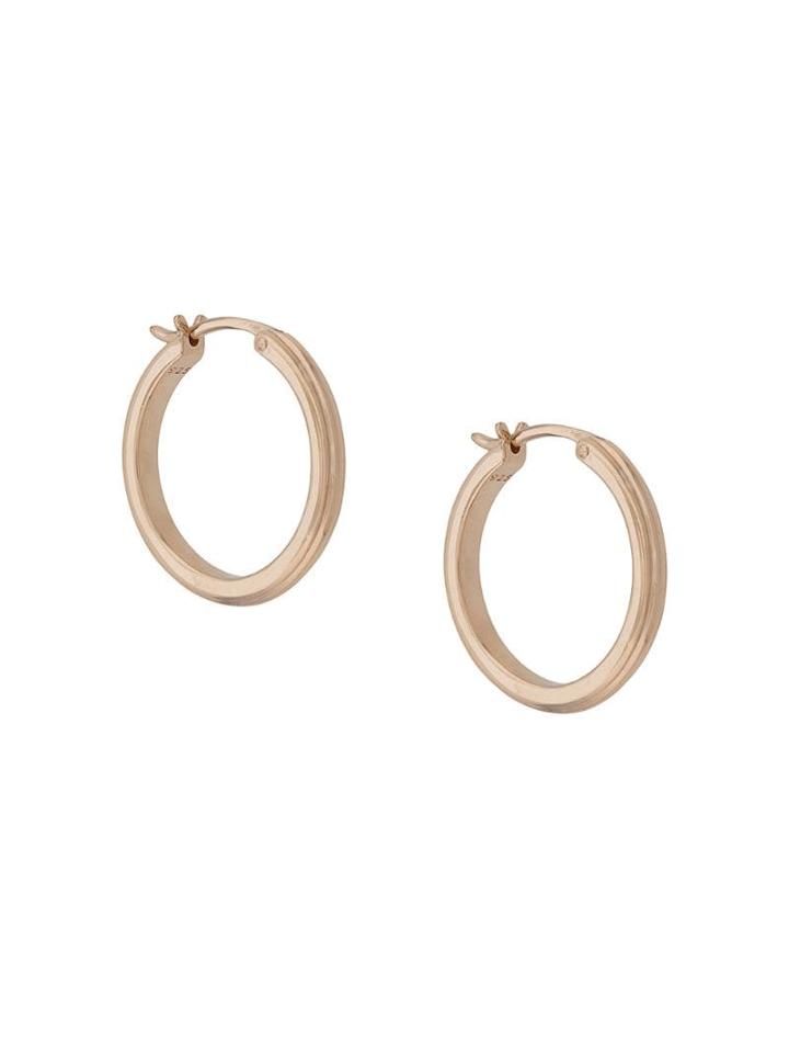 Astley Clarke Linia Hoop Earrings - Pink