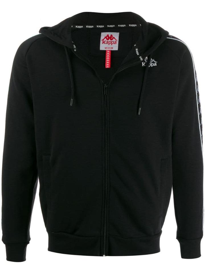 Kappa Logo Tape Sports Jacket - Black