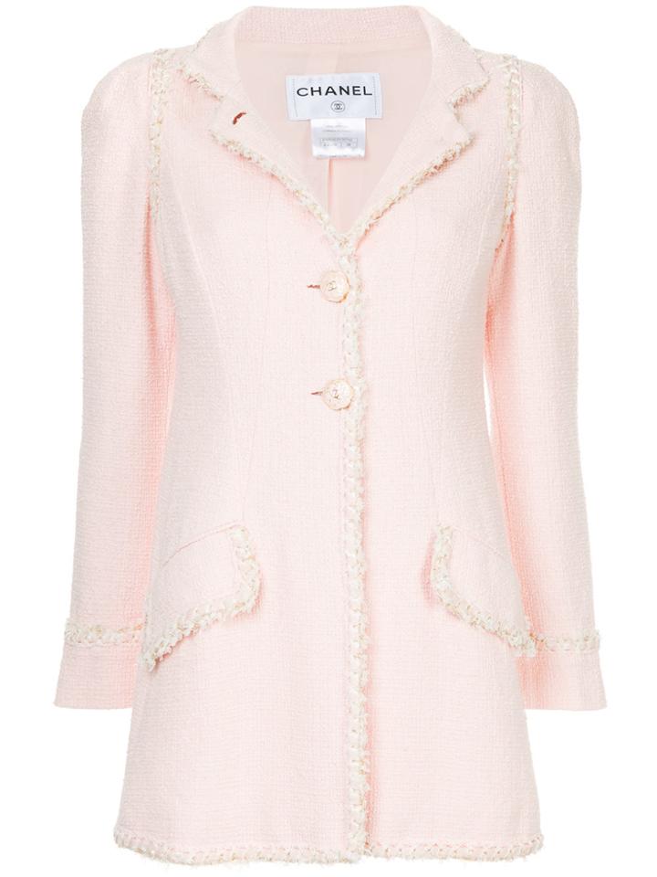 Chanel Vintage Embellished Trim Jacket - Pink & Purple