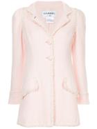 Chanel Vintage Embellished Trim Jacket - Pink & Purple