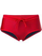 Duskii Kailua Bikini Shorts - Red