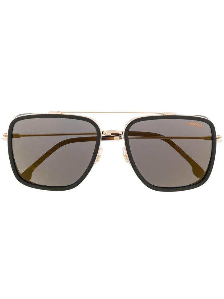 Carrera Square Shaped Sunglasses - Gold