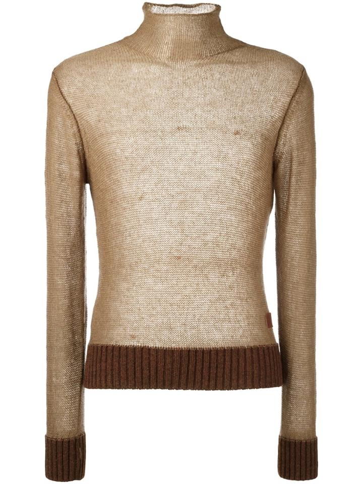 Al Duca D'aosta 1902 Roll Neck Sweater - Brown