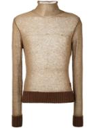 Al Duca D'aosta 1902 Roll Neck Sweater - Brown