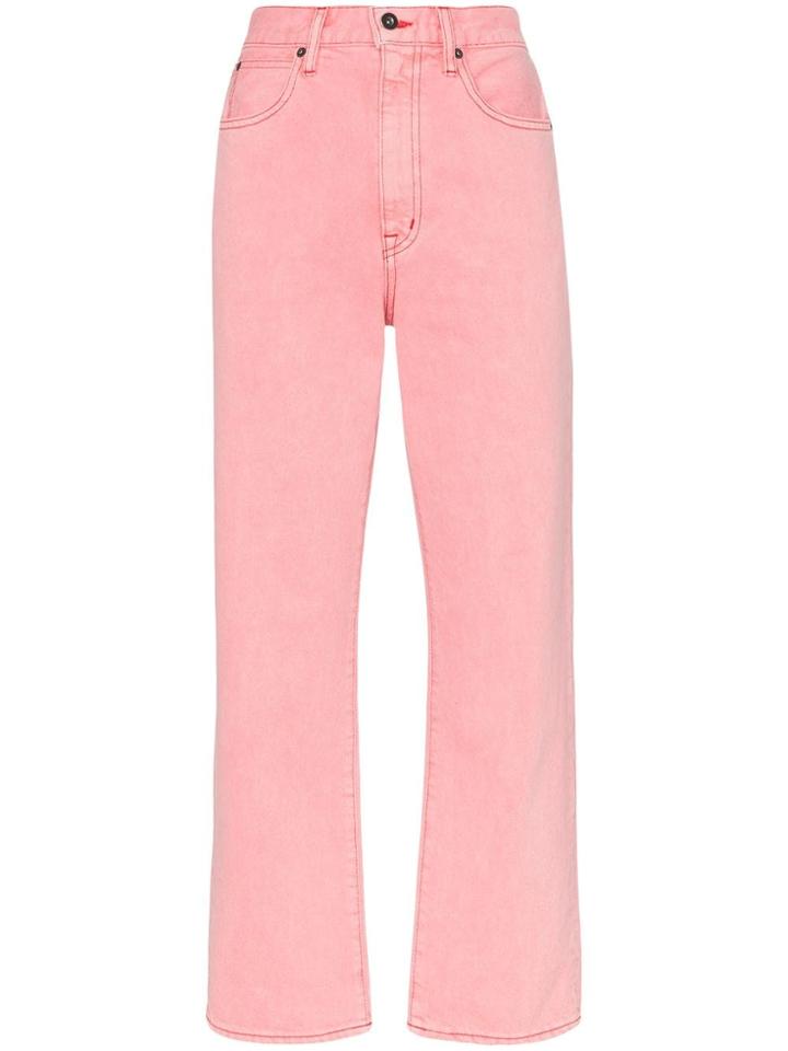 Slvrlake London Straight-leg Jeans - Pink