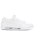 Plein Sport Low Top Sneakers - White
