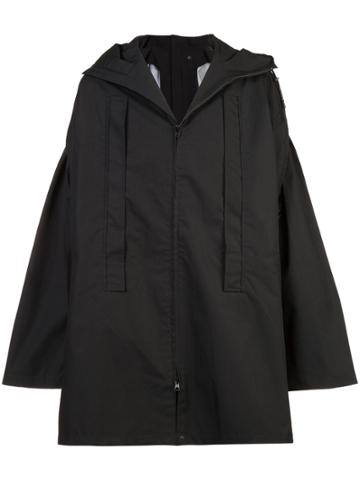 Y-3 X Layer Poncho Coat - Black