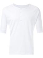 Lemaire 'rib Henley' T-shirt
