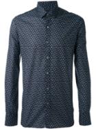 Lanvin Printed Shirt, Men's, Size: 41, Black, Cotton