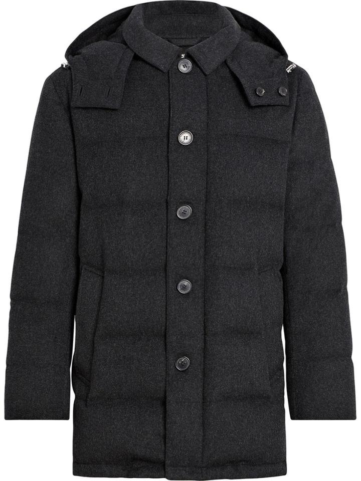 Mackintosh Charcoal Storm System Wool Down Jacket Gd-001 - Grey