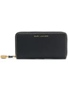 Marc Jacobs Grind Vertical Zipped Purse - Black