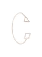Hadar Nornberg Stud Detail Cuff Bracelet - Grey