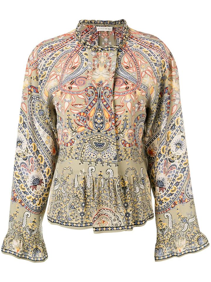 Etro Paisley-print Blouse - Green