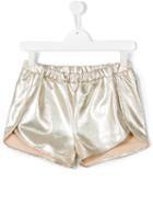 Andorine Teen Shiny Running Shorts, Girl's, Size: 14 Yrs, Nude/neutrals