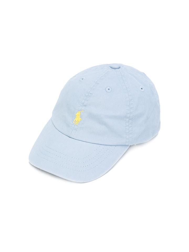 Ralph Lauren Kids - Logo Baseball Cap - Kids - Cotton/elastodiene - 40 Cm, Blue