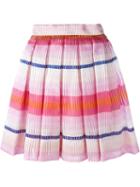 Daizy Shely Stripe Pleated Skirt