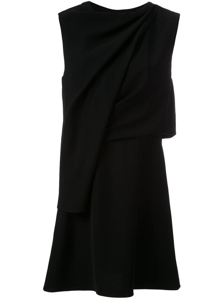 Mcq Alexander Mcqueen Draped Front Dress