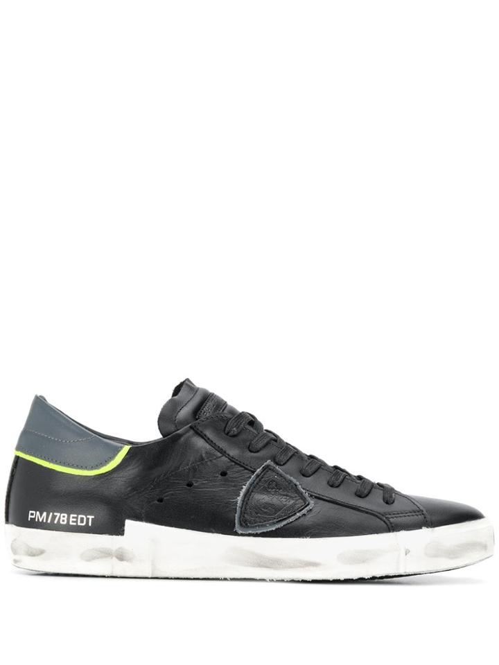 Philippe Model Worn-in Trainers - Black