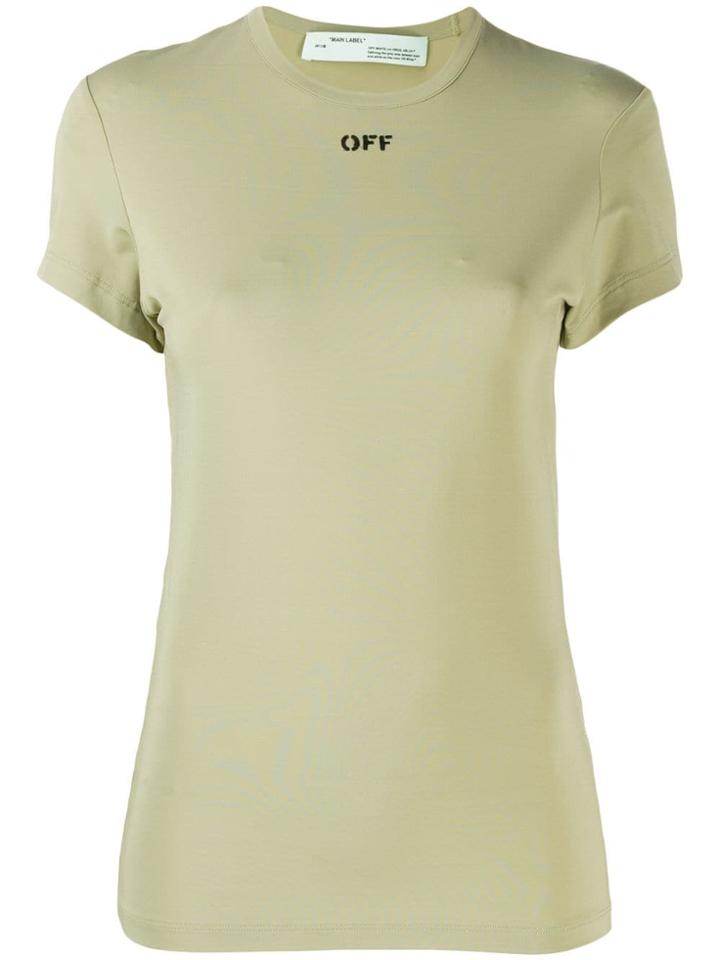 Off-white Off T-shirt - Green
