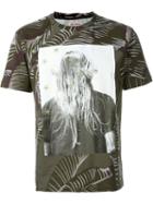 Palm Angels - Photo Print T-shirt - Men - Cotton - S, Green, Cotton