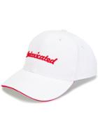 Intoxicated Embroidered Logo Cap - White