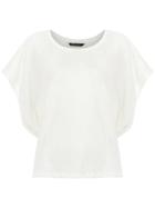 Uma Raquel Davidowicz Capim Bat Sleeves Blouse - White