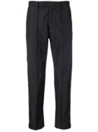 Gcds Logo Stripe Chinos - Black